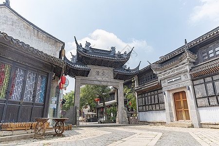 木渎古镇中国古建筑高清图片