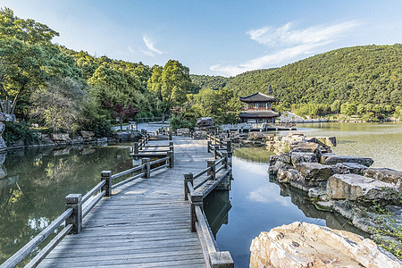 中式建筑文化旅游高清图片