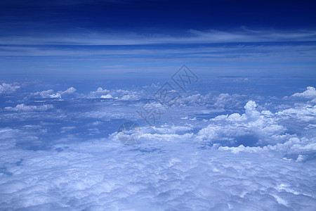 飞机上的世界飞机上的云层背景