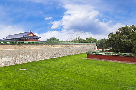 北京紫禁城草地图片