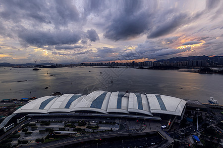 厦门国际中心厦门国际油轮中心背景