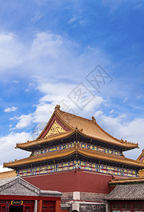 北京故宫博物院内景宫殿图片
