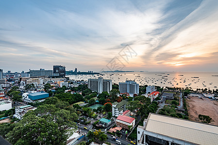 泰国沿海城市芭提雅风光图片