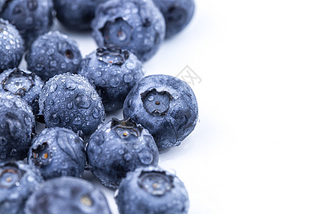 蔬果生鲜蓝莓背景