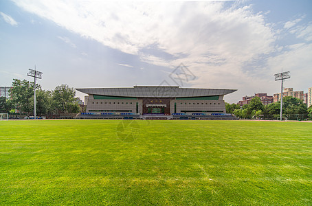 中国人民大学体育馆背景图片