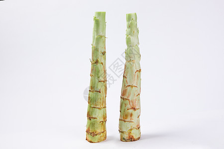 两根直立莴苣莴笋背景图片