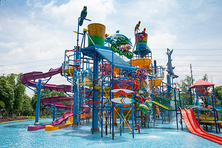 苏州水上乐园背景图片