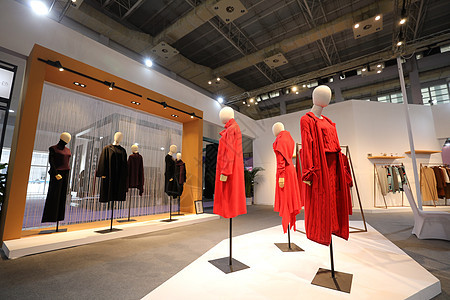 纺织服装展览会服装设计高清图片素材