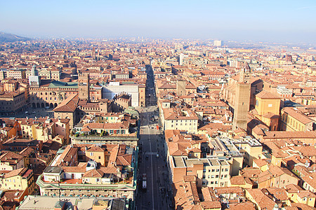 意大利博洛尼亚老城欧洲高清图片素材