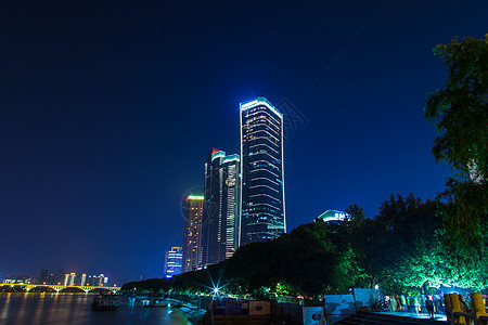 长沙湘江夜景图片
