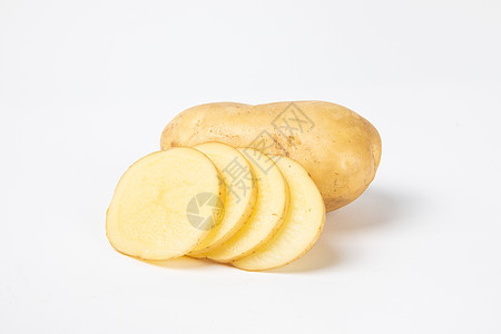 土豆切开的土豆高清图片