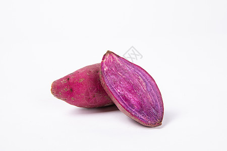 紫薯新鲜紫薯高清图片