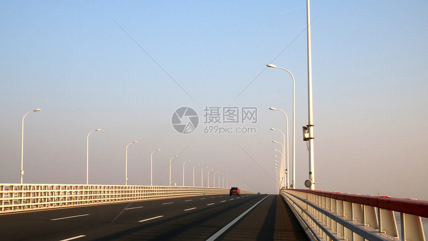 崇明岛陈海公路图片