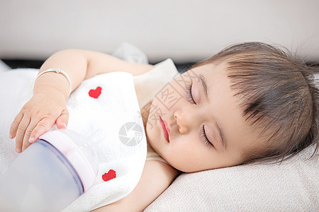 婴儿睡觉睡眠高清图片素材
