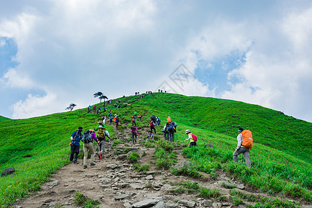 江西旅游江西武功山风景背景