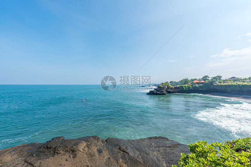 印尼巴厘岛海神庙风光图片