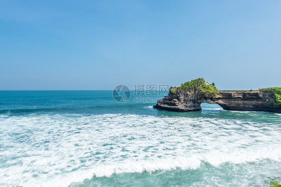 印尼巴厘岛海神庙风光图片