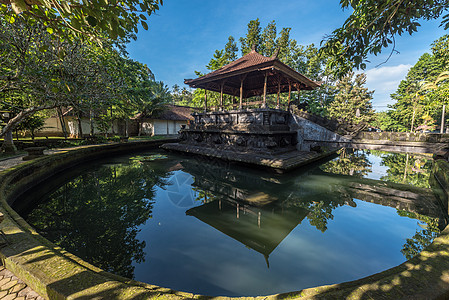 印尼巴厘岛圣泉寺高清图片