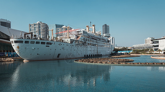 世界经济广东省深圳市南山区海上世界风光背景