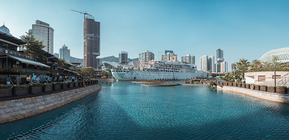 广东省深圳市南山区海上世界风光图片