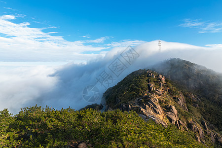 九仙山云雾图片