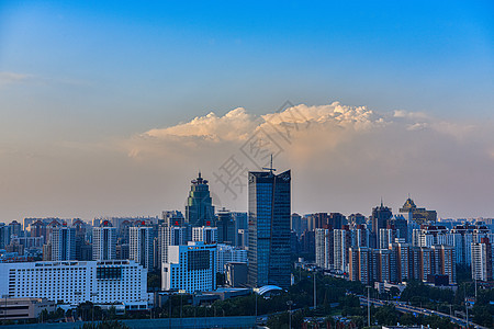 北京城市蓝天白云高清图片素材