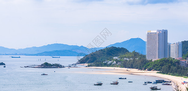 广东省惠州市巽寮湾景区海边风光图片