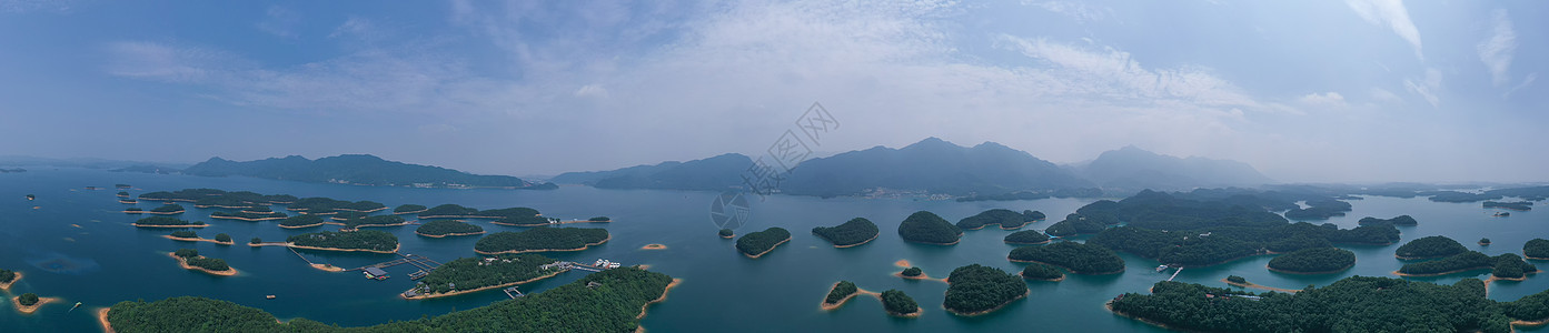 庐山风景江西九江庐山西海风景区全景长片背景