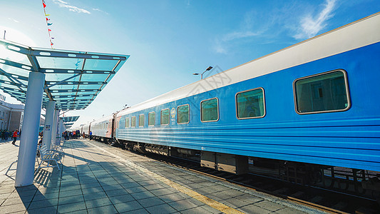 蒙古国际列车图片