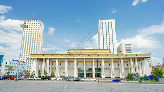蒙古中央文化宫图片