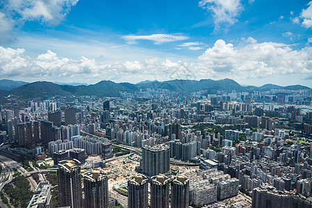 香港城市风光背景图片