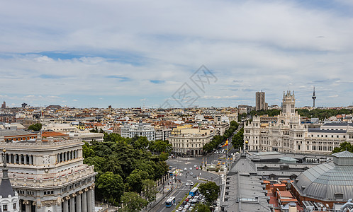 西班牙首都马德里城市风光图片