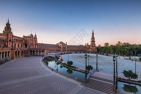 西班牙塞维利亚西班牙广场图片
