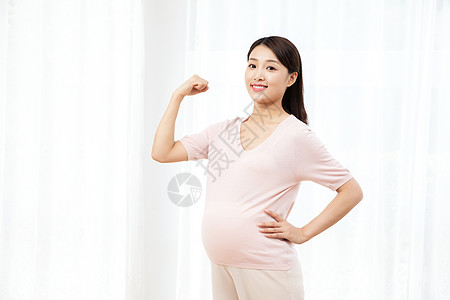 孕妇加油孕期模特高清图片