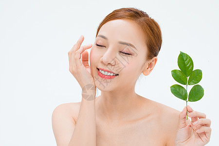 美女模特美容图片