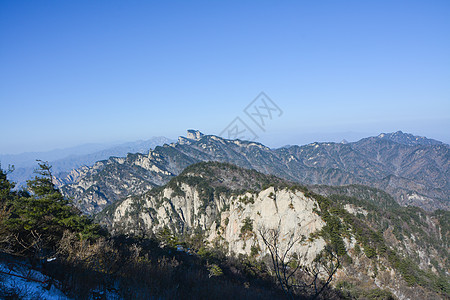 河南洛阳白云山景区风光高清图片