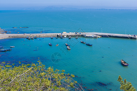 威海风光威海鸡鸣岛风光背景