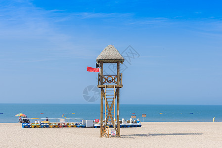 威海那香海海水浴场背景