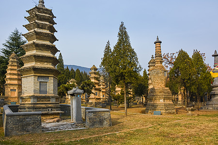 河南郑州少林寺风光图片素材