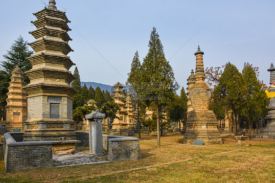 河南郑州少林寺风光图片