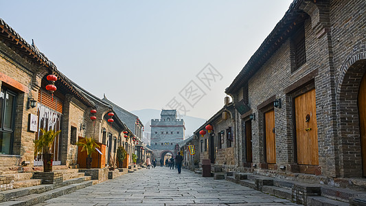 河南许昌神垕古镇风光背景