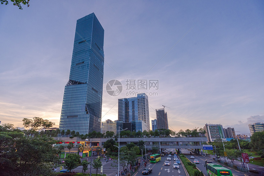深圳北站CBD大楼图片