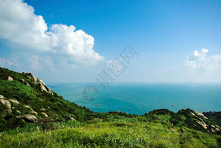 浙江舟山东极岛海岛自然风光旅游高清图片素材