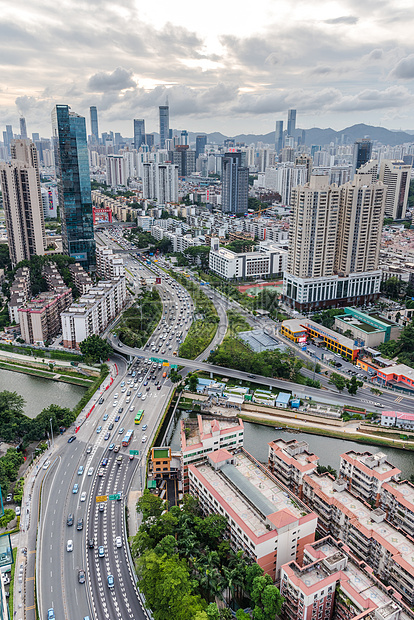 深圳罗湖区道路交通图片