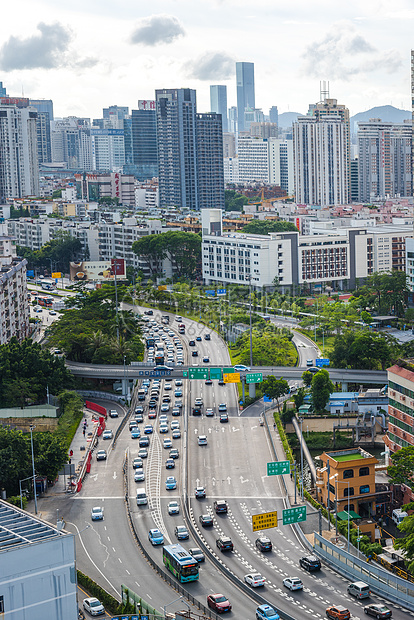 深圳罗湖区道路交通图片