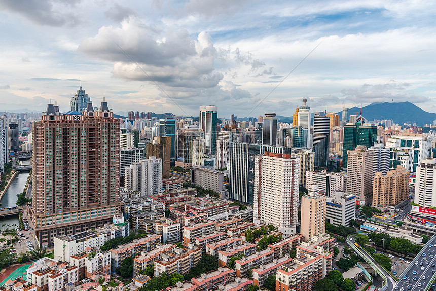 深圳市罗湖区城市风光图片