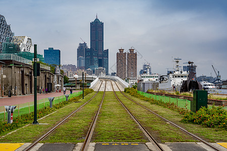 台湾高雄轻轨道路图片