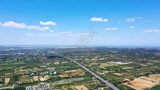 河南农村河南荣阳市风光背景