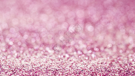 粉色光圈特效闪粉流沙背景