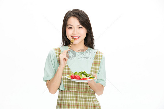 美女健康饮食图片